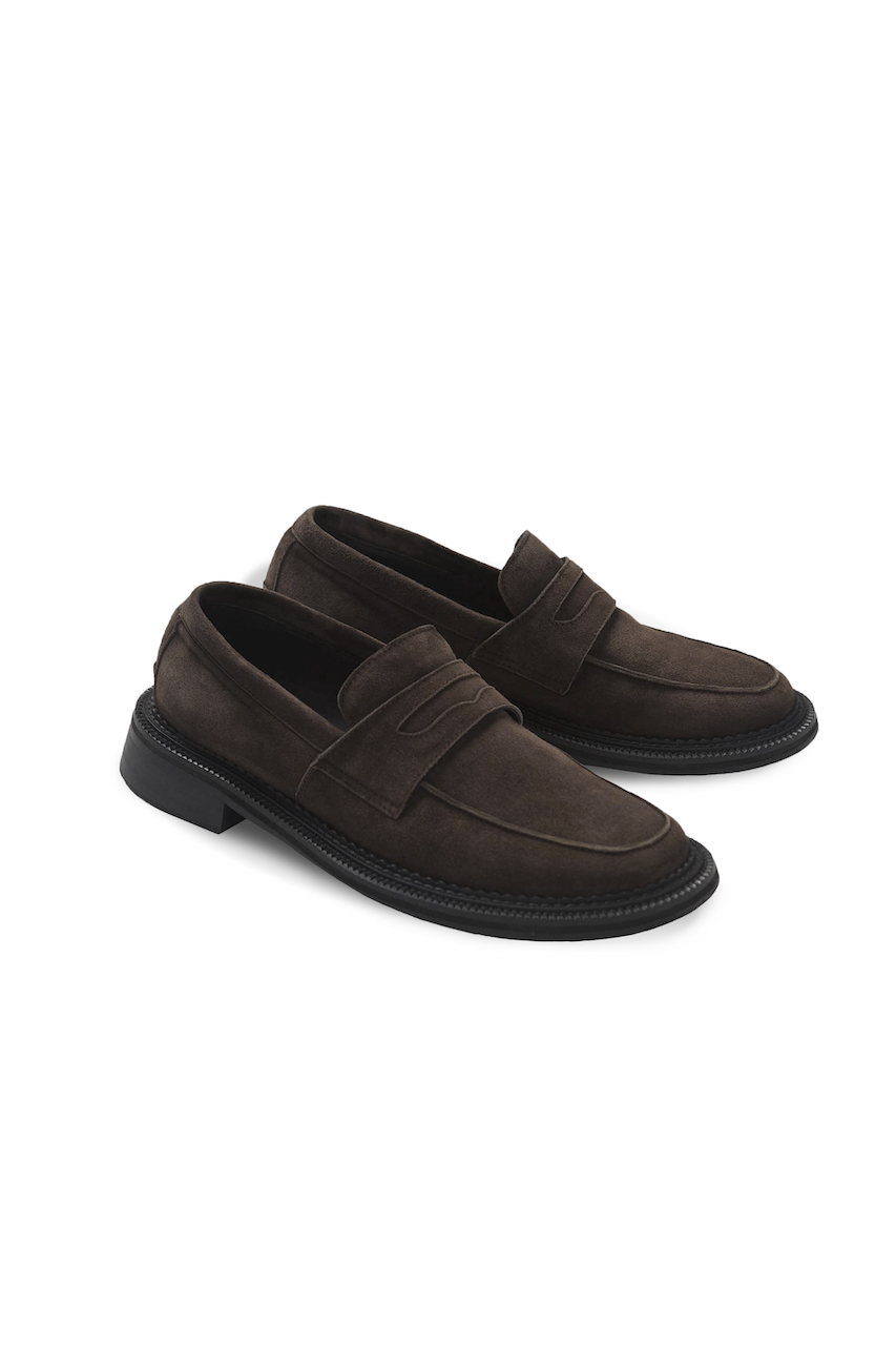 Women’s Suede Loafer Brown